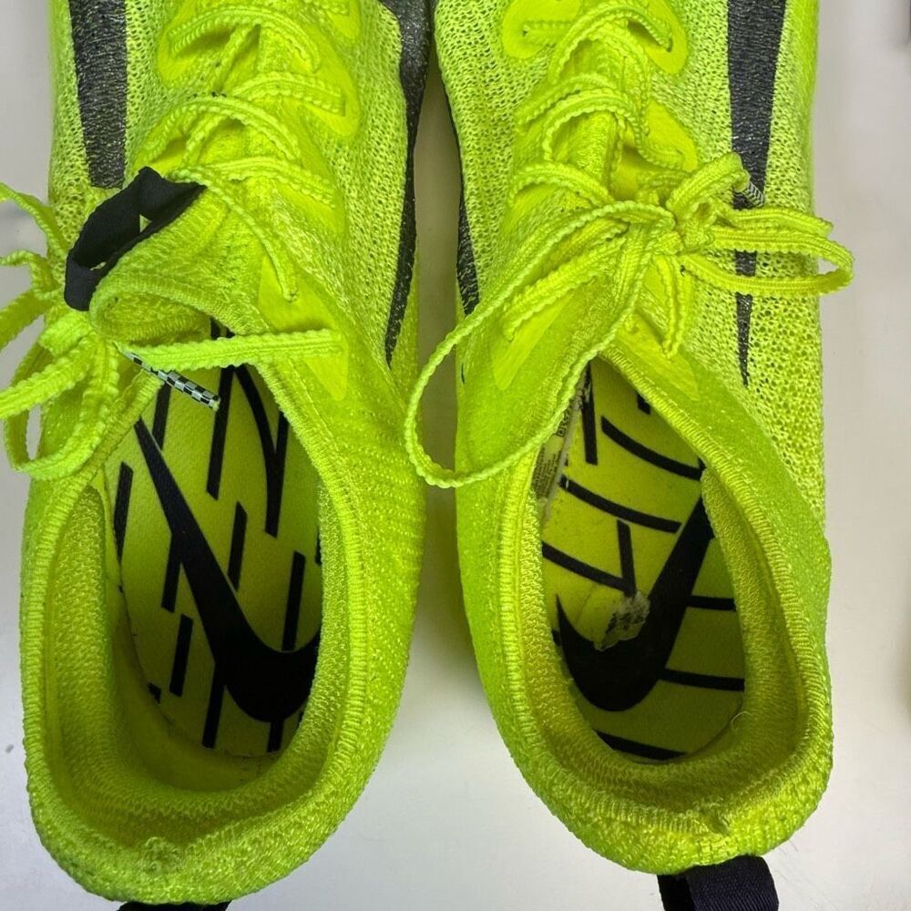 New Nike Zoom Superfly Elite 2 Track Cleats Men's Size 12.5 Green DR9923-700 - Picture 8 of 13